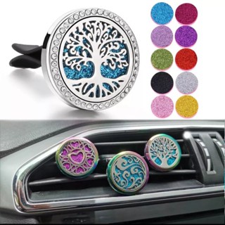 Difusor Carro Prata Strass 3.0 cm com 5 espumas