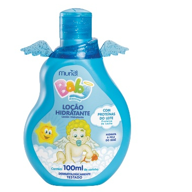Kit Sabonete Líquido + loção hidratante + colônia infantil Muriel Baby 100ml Menino — imagem 2 de 2