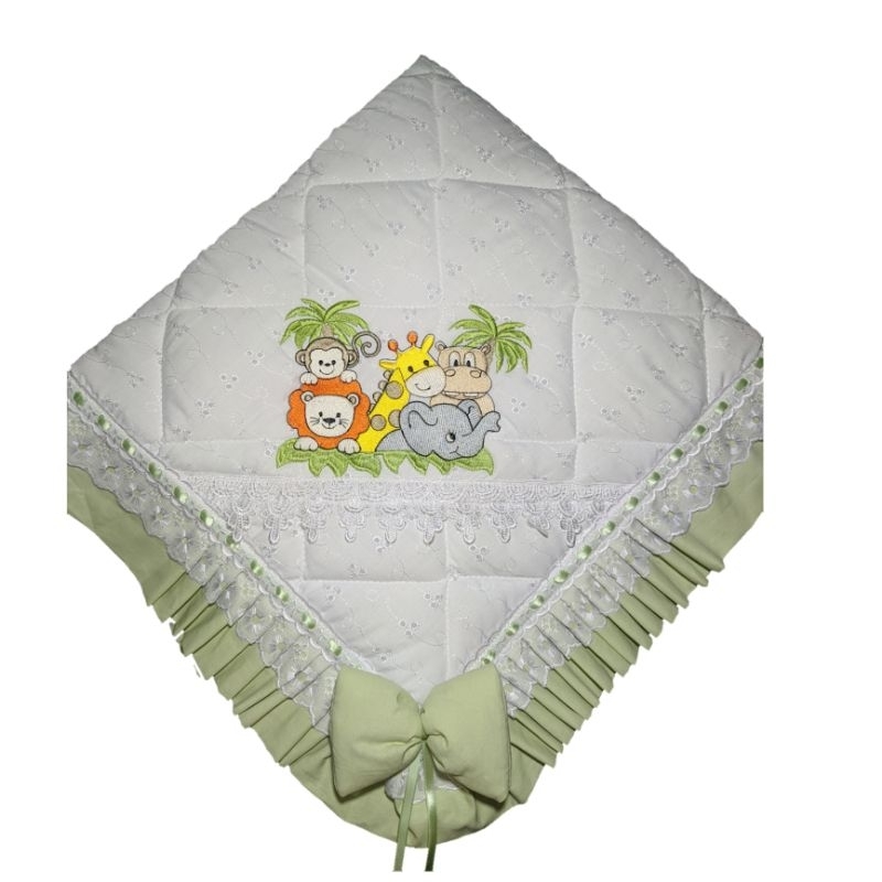 manta de lese com gripir safari em Oferta na Shopee