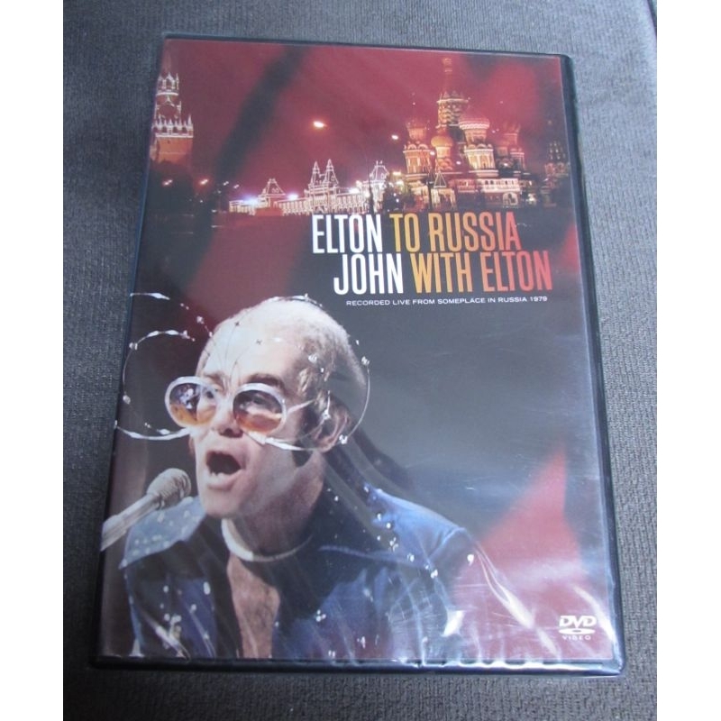 Elton John to Russia With elton dvd novo lacrado