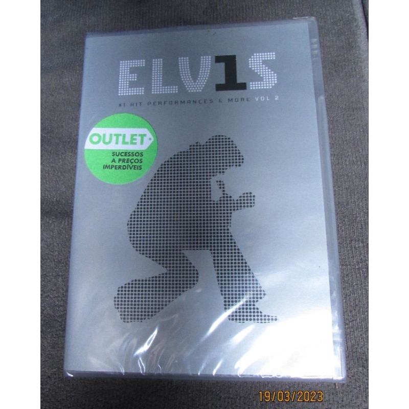 elvis # 1 hits performances & more vol. 2 - dvd novo lacrado