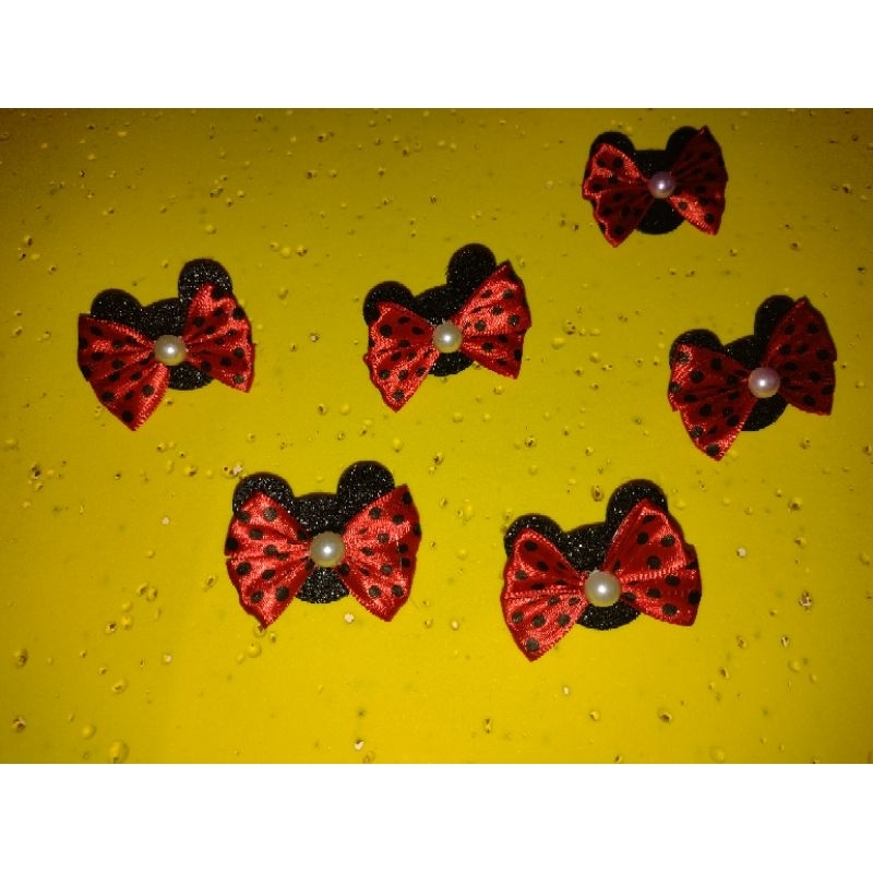 laços Minnie perfeitos.