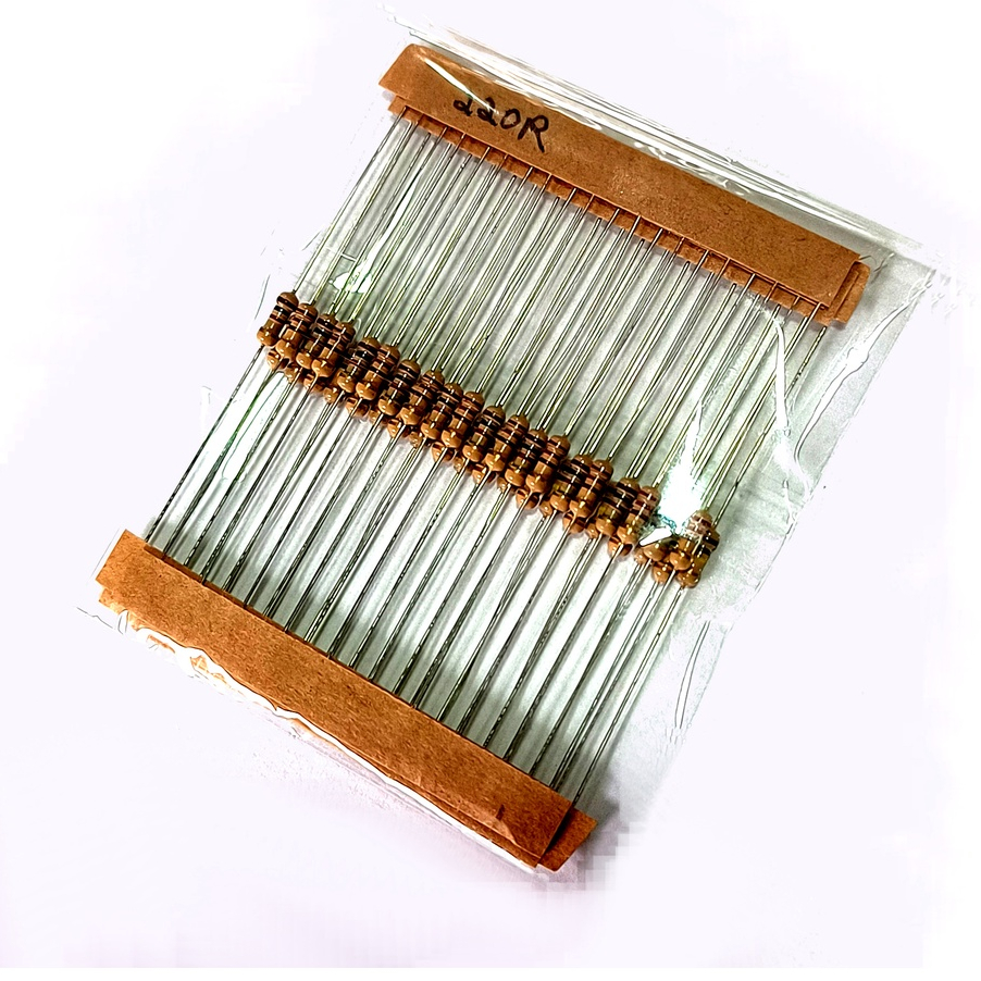 Kit 40 Resistores 220r 1K 10k 100k 1/4w para Protoboard Projetos Eletronicos Diy