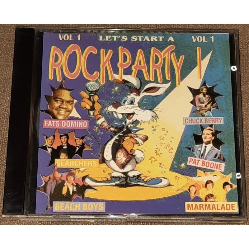 CD Let's start a rock party vol 1 original ref 8900