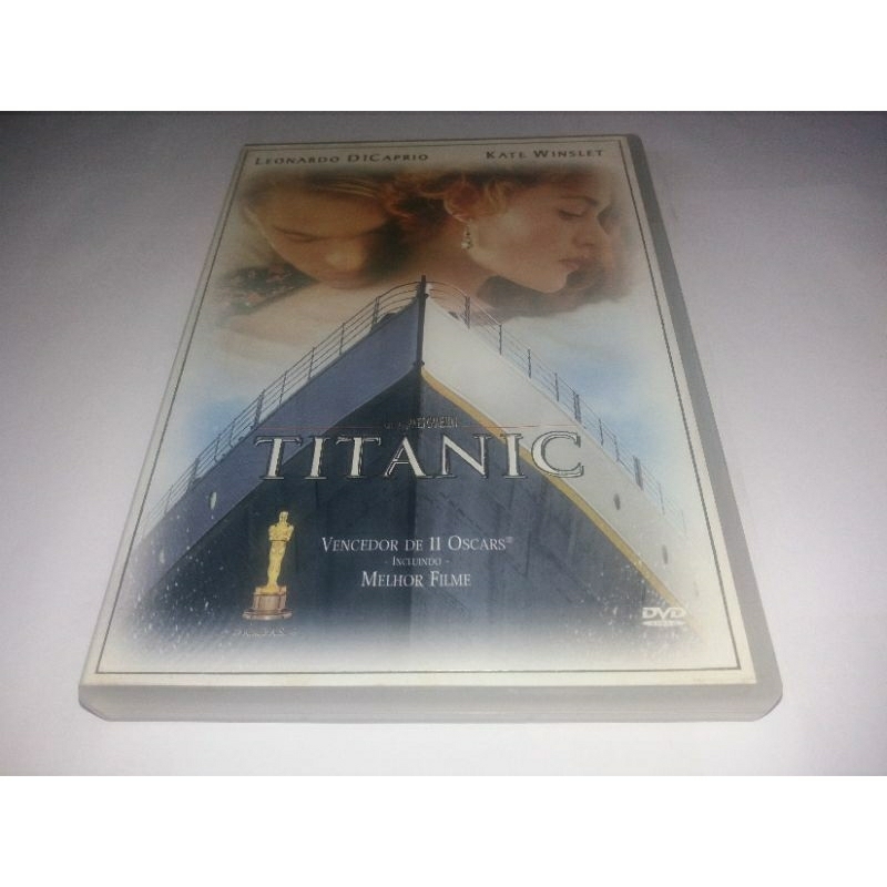 Dvd - Titanic - 1997 - James Cameron - Leonardo DiCaprio - Kate Winslet