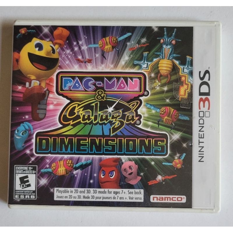 Pac-Man & Galaga - Dimensions - Nintendo 3Ds