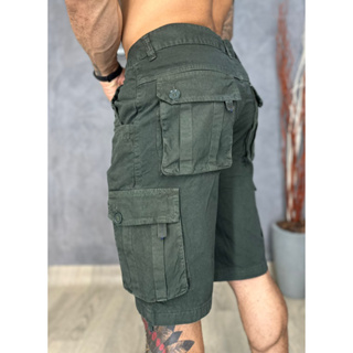 bermuda masculina cargo brim jeans em Oferta na Shopee