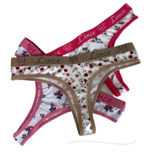 Kit 10 Calcinhas Fio Dental Lingerie Tanga Asa Delta Microfibra Estampada