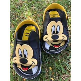 Babuche papete sandália sapato calçados infantil baby bebê para meninos masculino do Mickey