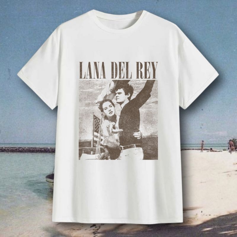 Camiseta Lana del Rey Norman Rockwell