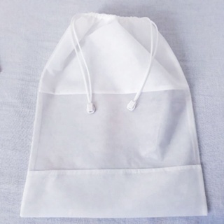 Kit 5 Sacos Para Sapatos Tnt Com Visor Brancos em Oferta na Shopee