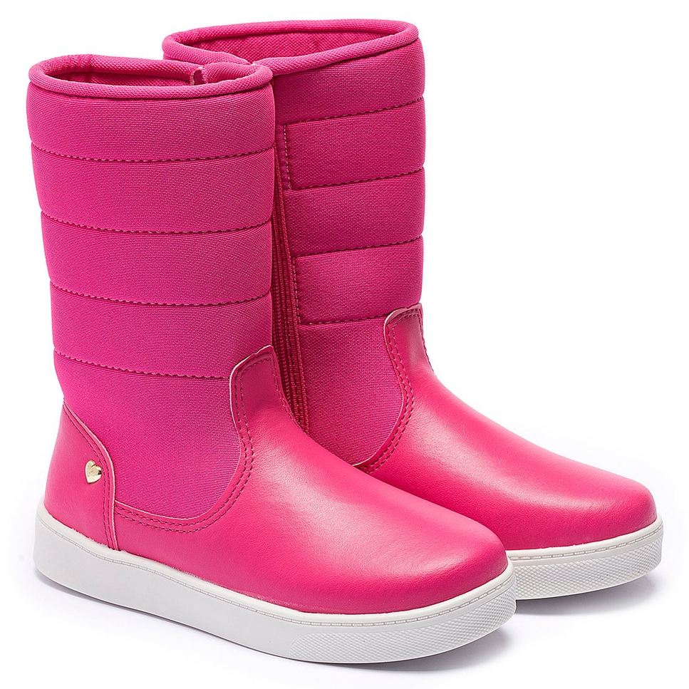 Bota Menina Tênis Infantil Feminino Tininha Confortável Macio Antiderrapante