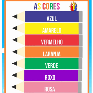 Banner Escolar Cores Primarias e demais Escolar Pedagógico em Oferta na Shopee