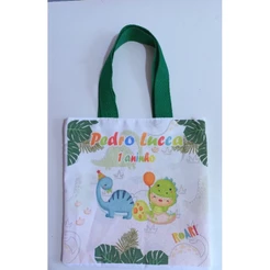 30 Sacolinhas Personalizadas 20x20 | Ecobag Lembrancinha Festa Infantil/ eventos .escolha seu tema