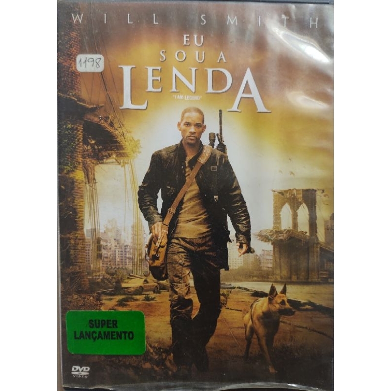 Dvd Eu Sou A Lenda Will SMith Otimo Estado