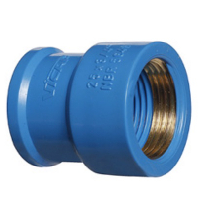 Luva LR Bucha Latão  Azul 25mm x 3/4 Soldável em Oferta na Shopee