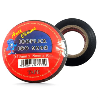 Fita Isolante Anti Chama Isoflex 19mm X 10m 1 Unidade em Oferta na Shopee