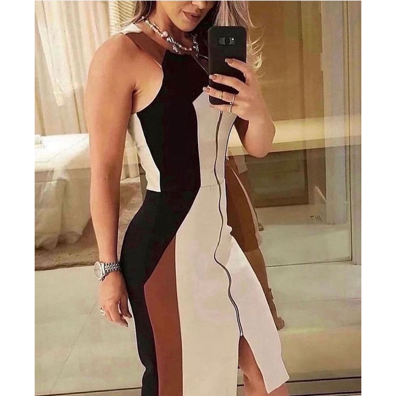 Vestido Midi Feminino Malha Crepe Premium em Oferta na Shopee