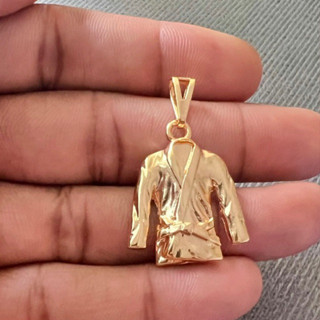 Pingente Masculino Kimono Banhado a ouro