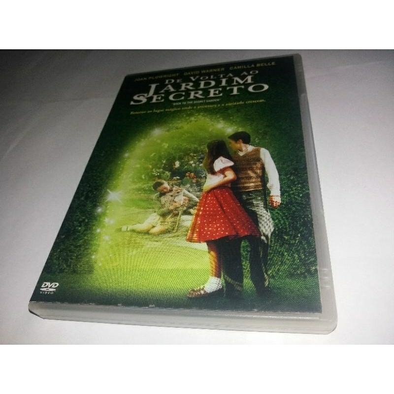 Dvd - De Volta ao Jardim Secreto - 2001 - Camilla Belle - Dublado - Novo