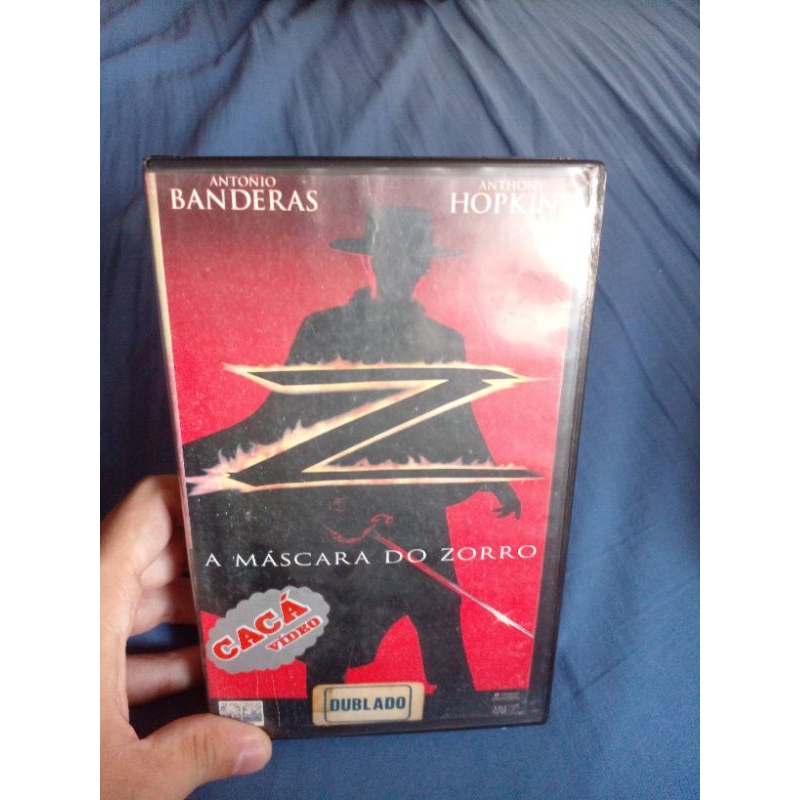 VHS A máscara do Zorro ( dublado)