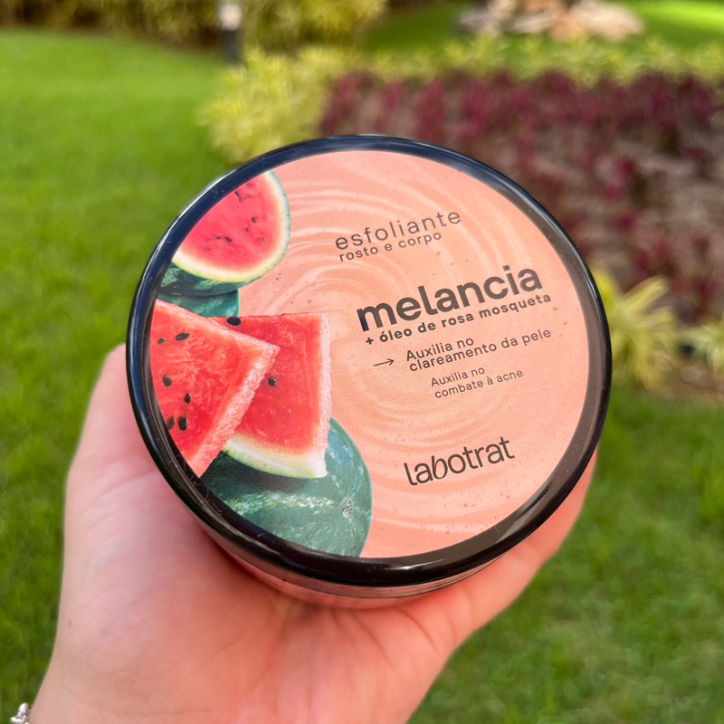 ESFOLIANTE DIA A DIA LABOTRAT MELANCIA COM ROSA MOSQUETA ESFOLIANTE CORPO E ROSTO SKIN CARE SKINCARE em Oferta na Shopee