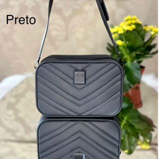 Bolsa Feminina Emborrachada Pequena Alça Transversal de Ombro Lançamento Barbiecore