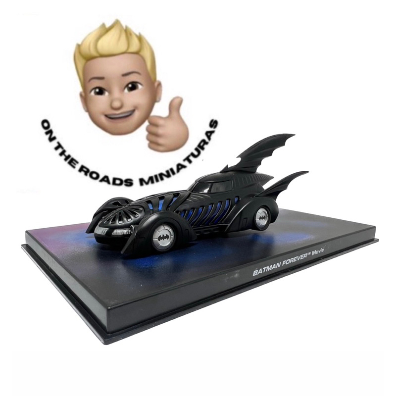 Miniatura Batmovel Batman Forever Eaglemoss 1/43