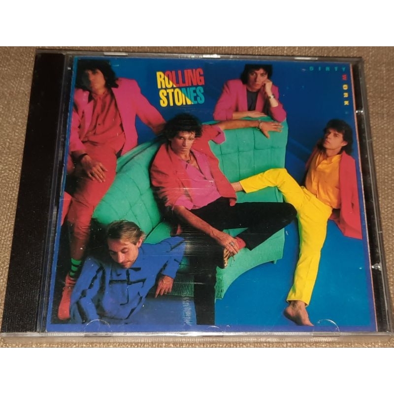 CD The Rolling Stones dirty work original lacrado 1713