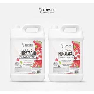kit Topmix Shampoo e Condicionador 5l Frutas Vermelhas 5l