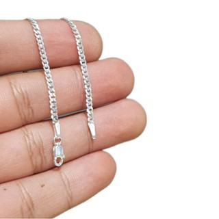 Pulseira Masculina modelo Grumet groumet 18cm escama de peixe 2.2mm na prata 925 legítima