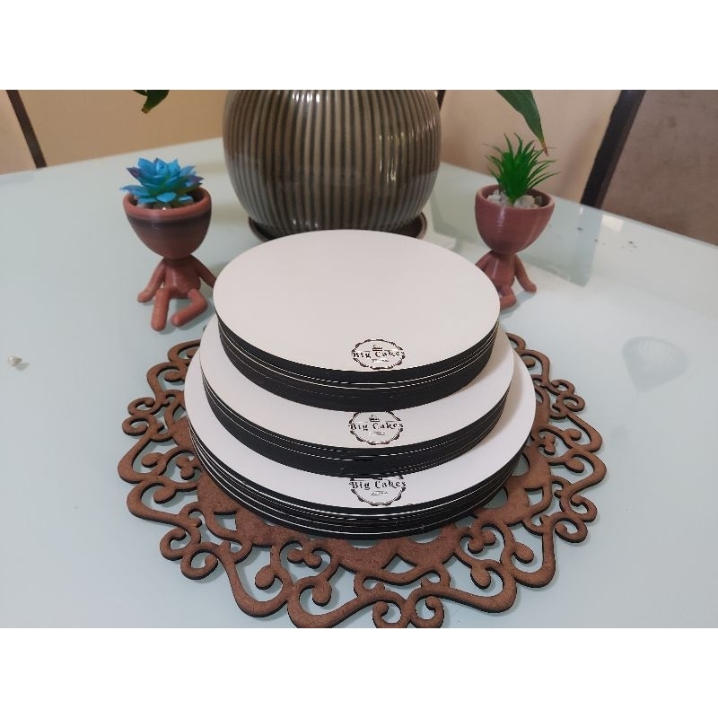 cake board - base para bolo vários tamanhos em MDF 3MM