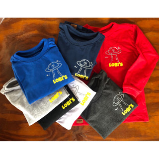 Camiseta manga longa com punho- promoção - infantil-Lobis