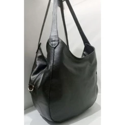 Bolsa Couro Legítimo Com 3 Repartições Design Elegante