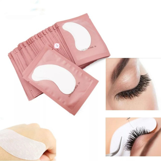 50 Pares Protetor Pálpebra Alongamento Cílios Patch Pad Gel em Oferta na Shopee