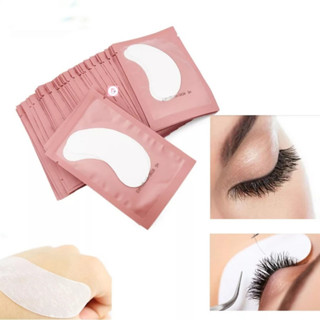 50 Pares Protetor Pálpebra Alongamento Cílios Patch Pad Gel