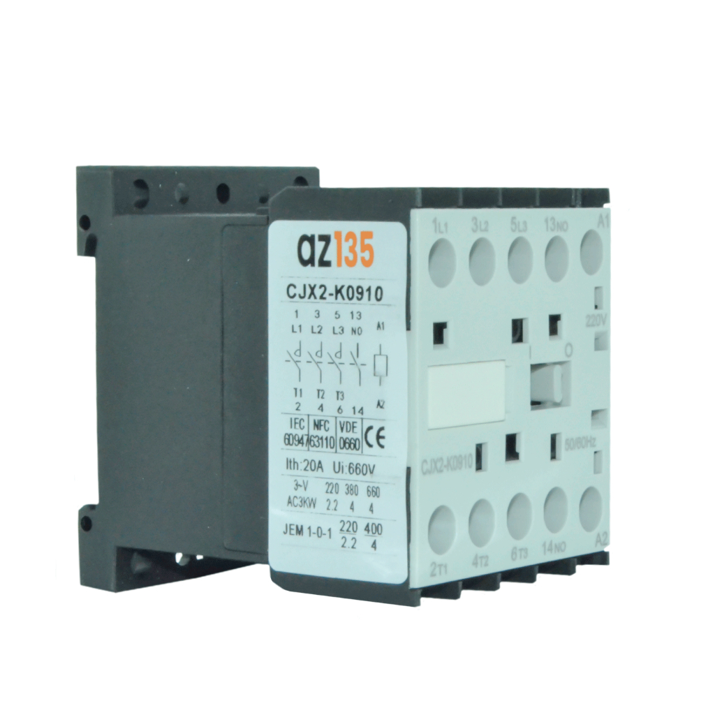 12 Mini Contatora 9a 220v Tiwa 50/60 Hz Lc1k-0910m7