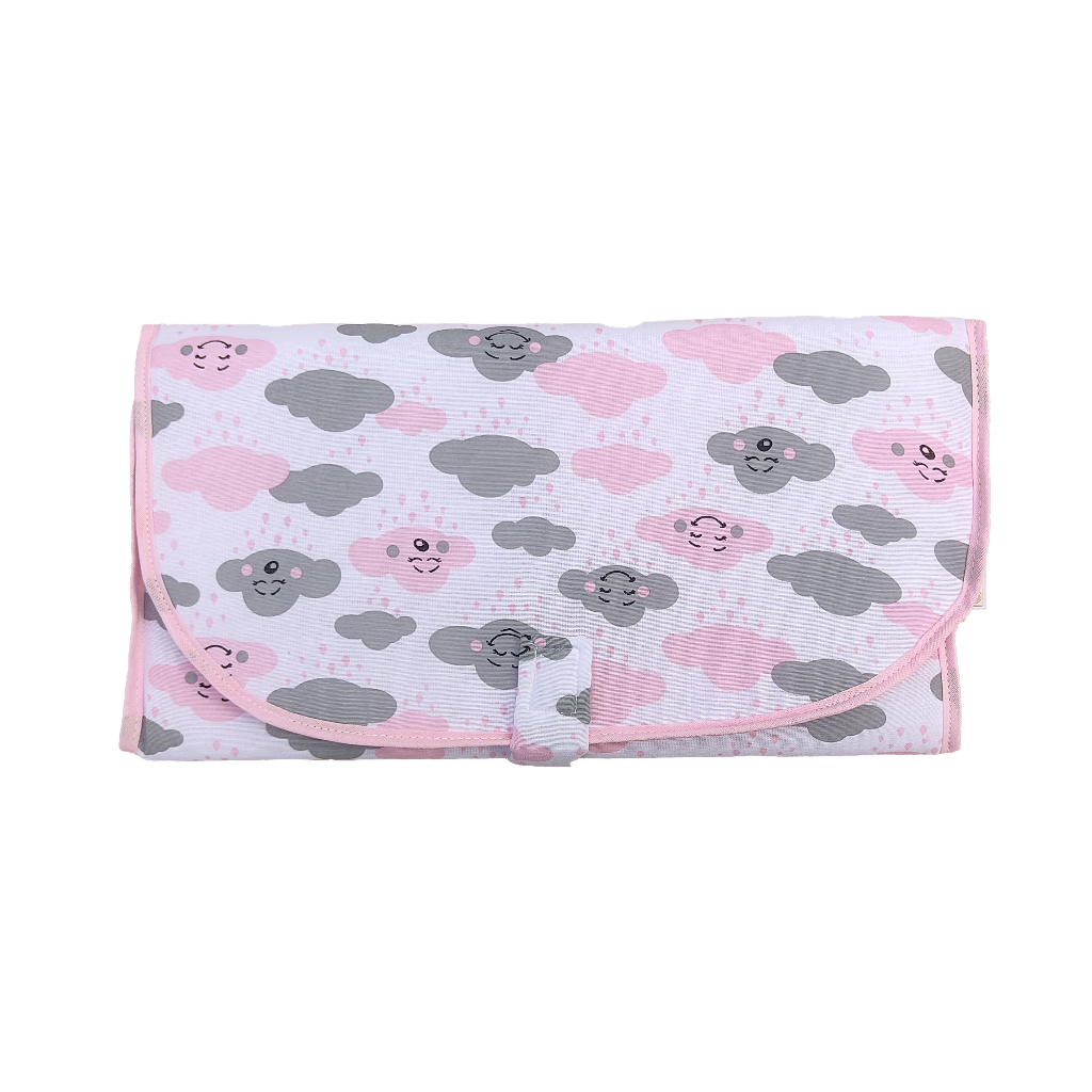 Trocador De Bebê Portátil Formato Carteira Personalizado com o Nome do Bebe