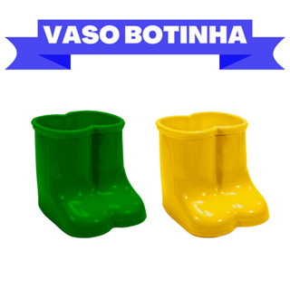 Vaso Botinha de Acrílico