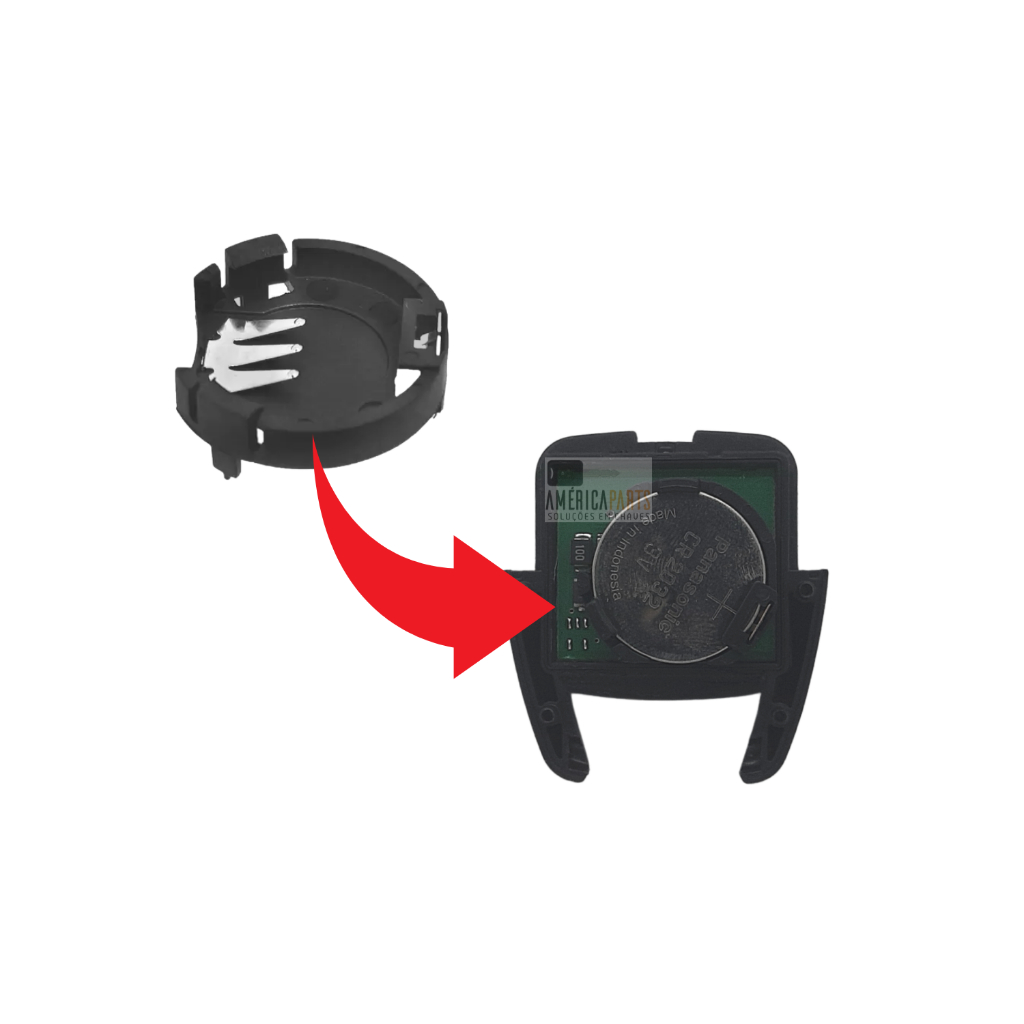Suporte de Bateria P/ Controle Astra Zafira Corsa S10