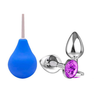 Kit Plug Anal P + Ducha Higiênica Intima 220ml