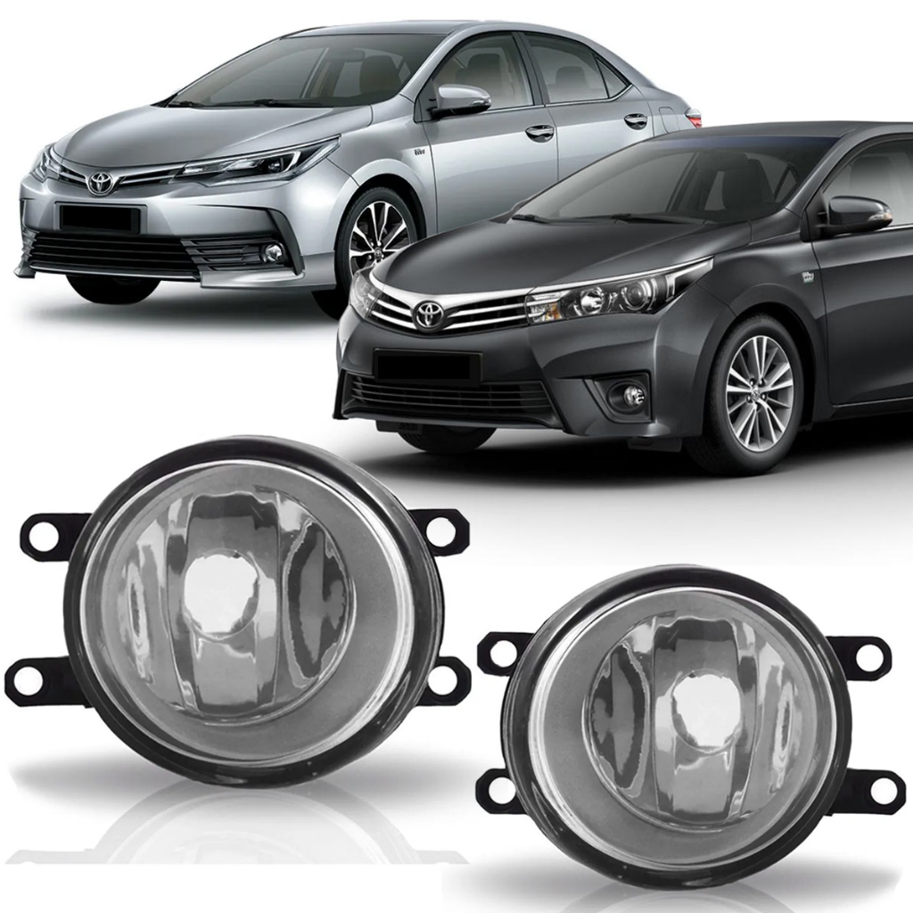 Par Farol Milha Neblina Auxiliar Corolla 2015 2016 2017 2018 2019 Hilux 2016 2017 2018 2019