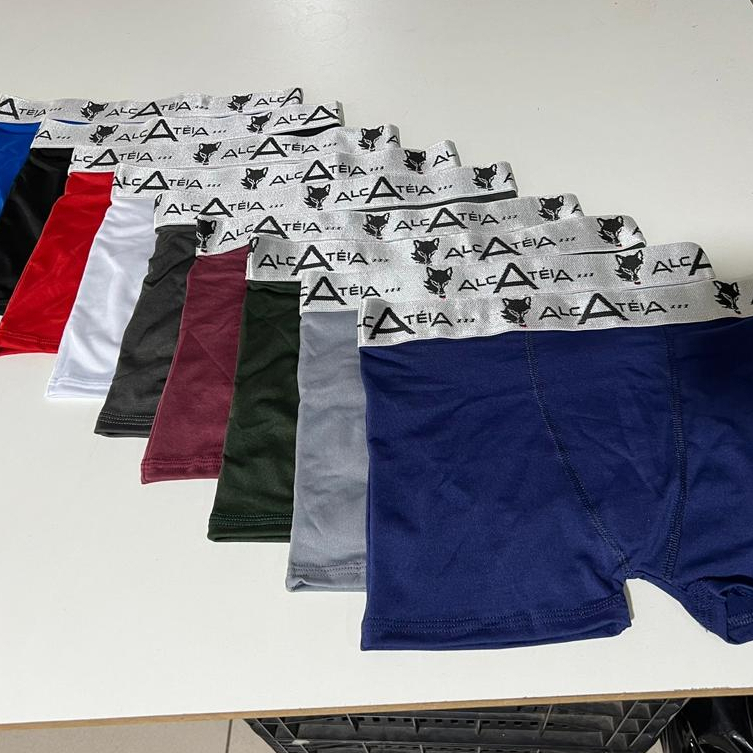 KIT 20 CUECAS BOXER ADULTO MASCULINA CUECA BOX ADULTO MICROFIBRA