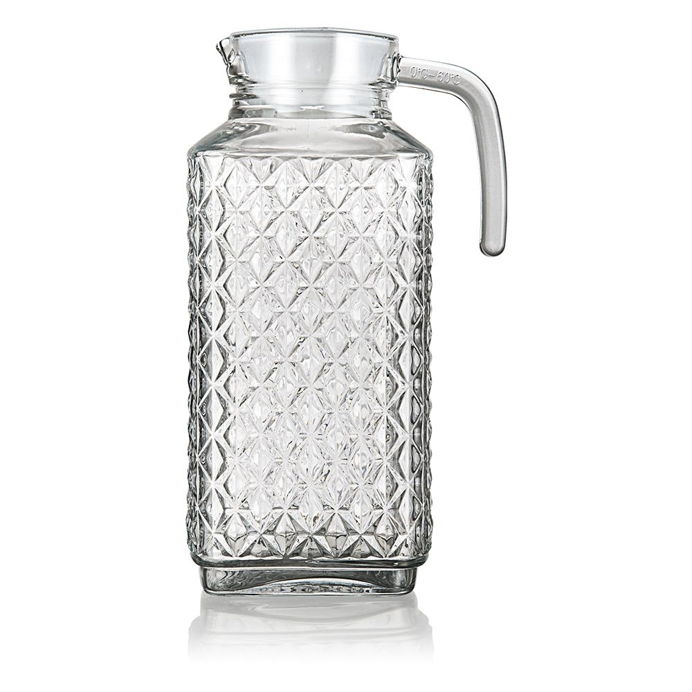 Jarra de Vidro Quadrada Suco Agua Drink 1,8l com tampa em Oferta na Shopee