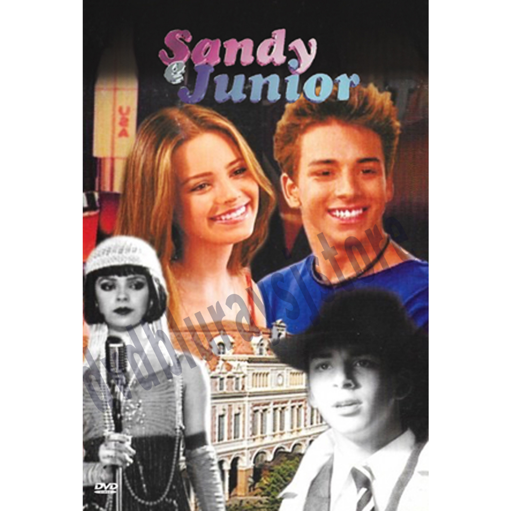 DVD Melhores Aventuras Do Programa Sandy E Junior - Seriado
