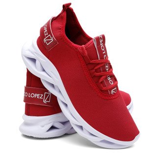 Tênis Masculino Casual Meia Corrida Esportivo Macio Conforto Promoção