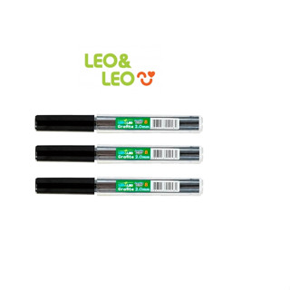 Grafite 2.0mm HB Macio Leo&Leo kit c/3 und.