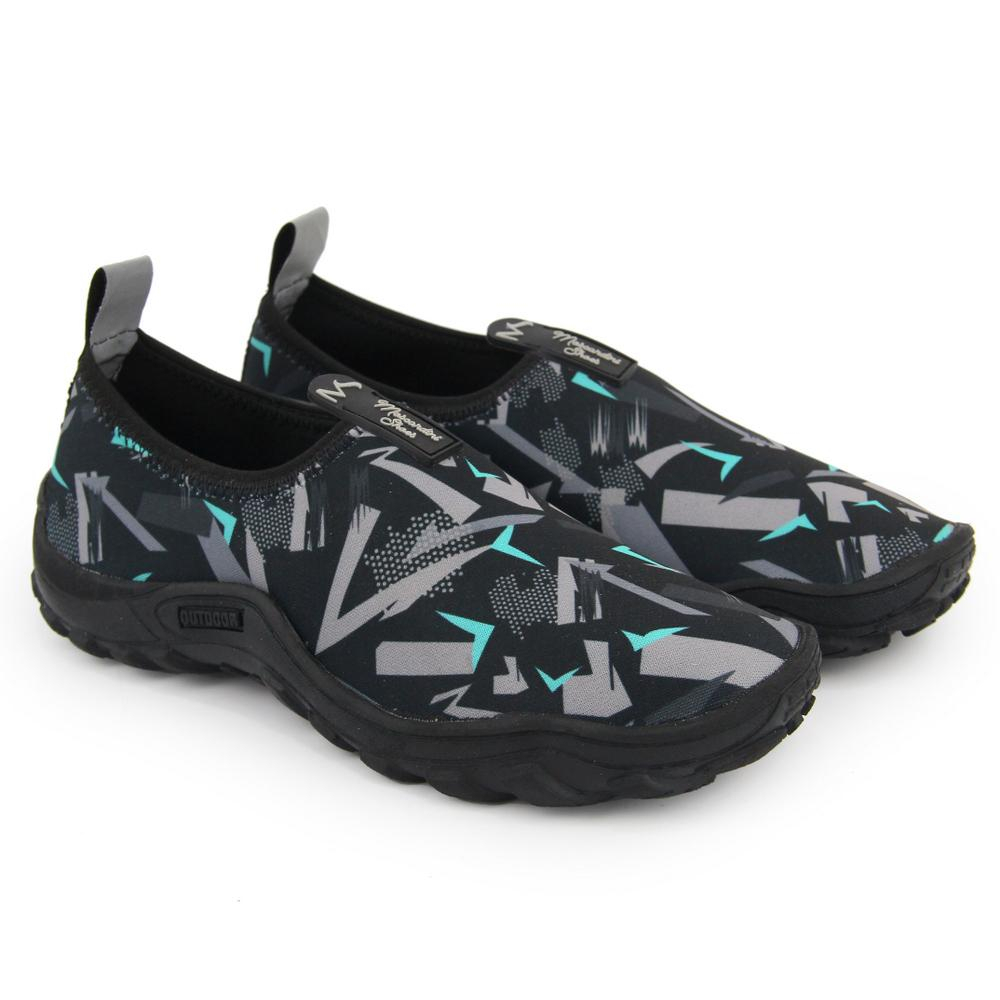 Sapatilha nautica para pescas, acampamentos, academia, caminhada tenis super leve tenis meia