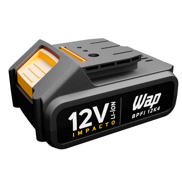 Detalhes do Parafusadeira E Furadeira De Impacto 12V Wap Bpfi 12K4 + Kit