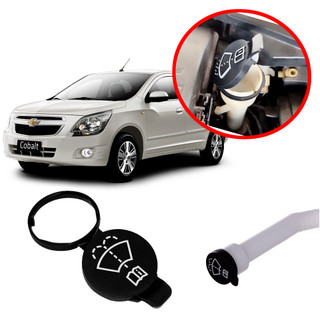 Tampa Reservatório Agua Limpador Compatível Onix Preta Prisma Cruze Cobalt em Oferta na Shopee